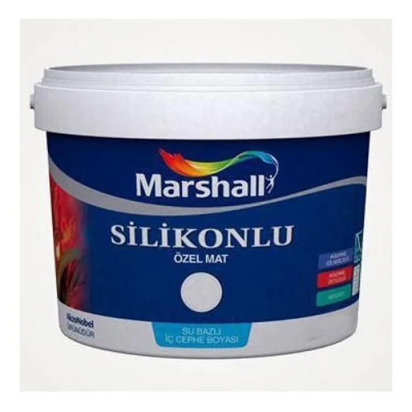 Marshall Silikonlu Özel Mat 7.5 Lt İç Cephe Boyası - Bebek Pembe - Görsel 2