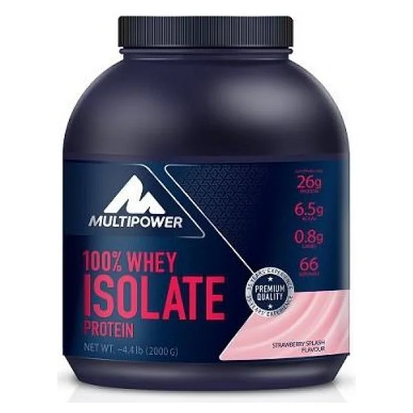Multipower %100 Isolate 2000 Gr Whey Protein Tozu - Görsel 2