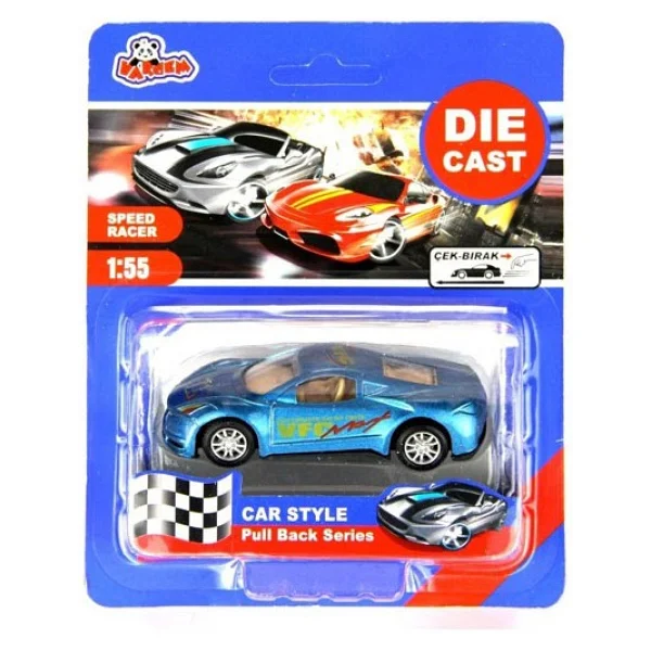Vardem Oyuncak 1136vr Çek-Bırak Krt.1:55 Metal Otobüs - Görsel 2
