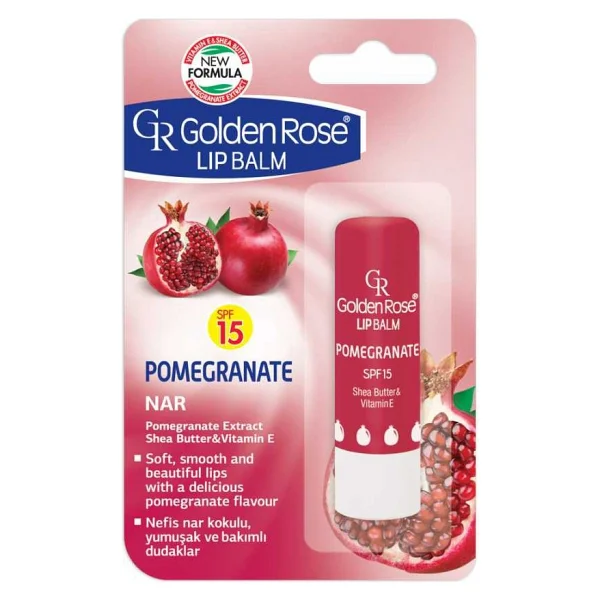 Golden Rose Lip Balm Spf 15 Nar - Görsel 5