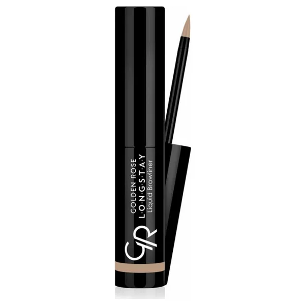 Golden Rose Longstay Liquid Browliner 01 Likit Kaş Şekillendirici - Görsel 2