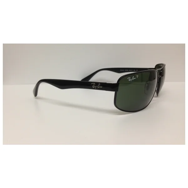 Ray-Ban 3445 002/58 Black-Green Polarize Erkek Güneş Gözlüğü - Görsel 3