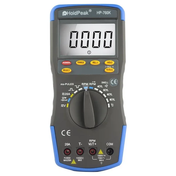 Holdpeak Hp-760k Dijital Motor Analizör & Takometre - Görsel 2