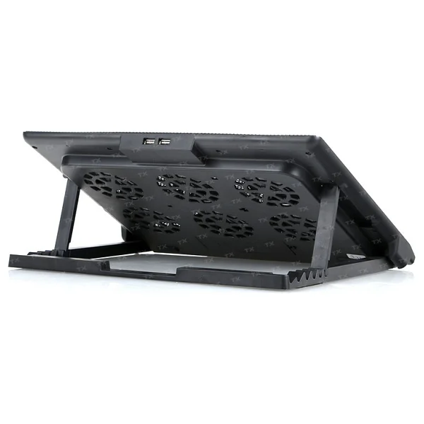 Tx Txacnbred 6 LED Fanlı USB 2.0 11"-17" Laptop Soğutucu - Görsel 2