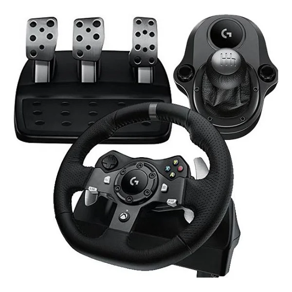 Logitech G920 Driving Force + Shifter Direksiyon Seti - Görsel 3