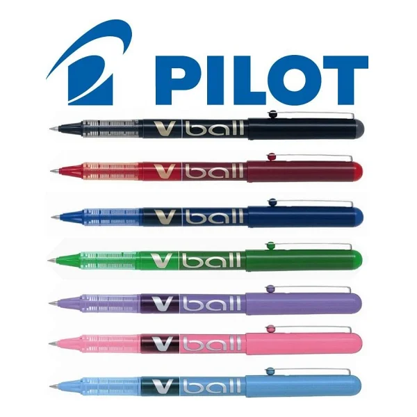 Pilot V-Ball Grip 1.0 Mm Mavi Roller Kalem - Görsel 7
