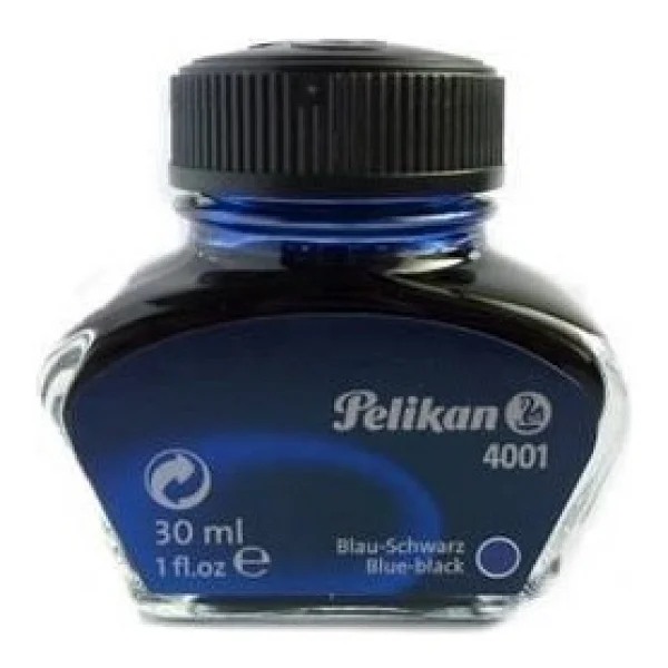 Pelikan 4001 30 Ml Mavi-Siyah Yazı Mürekkebi - Görsel 2