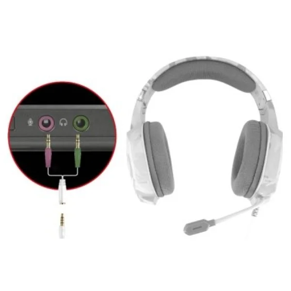 Trust Dynamic 20864 GXT322W Beyaz Mikrofonlu Oyuncu Kulaklığı - Görsel 5