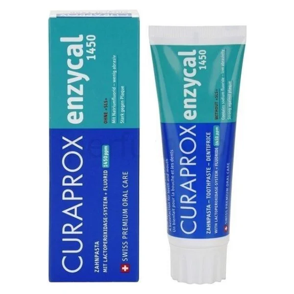 Curaprox Enzycal 1450 Ppm 75 Ml Florürlü Diş Macunu - Görsel 3