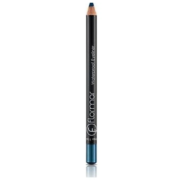 Flormar Suya Dayanıklı Mavi Göz Kalemi Waterproof Eyeliner Kolay Uygulama Özelliği İle - Görsel 8