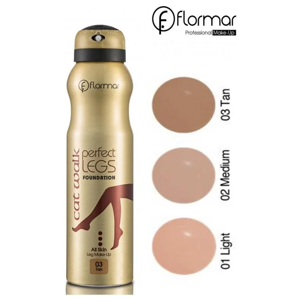 Flormar Perfect Legs 001 Light 150 Ml Bacak Fondöteni - Görsel 6