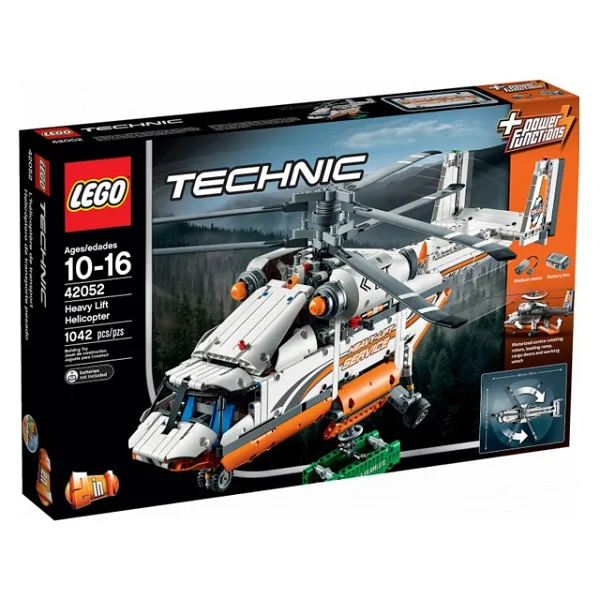 Lego 42052 Technic Heavy Lift Helicopter Oyun Seti - Görsel 5
