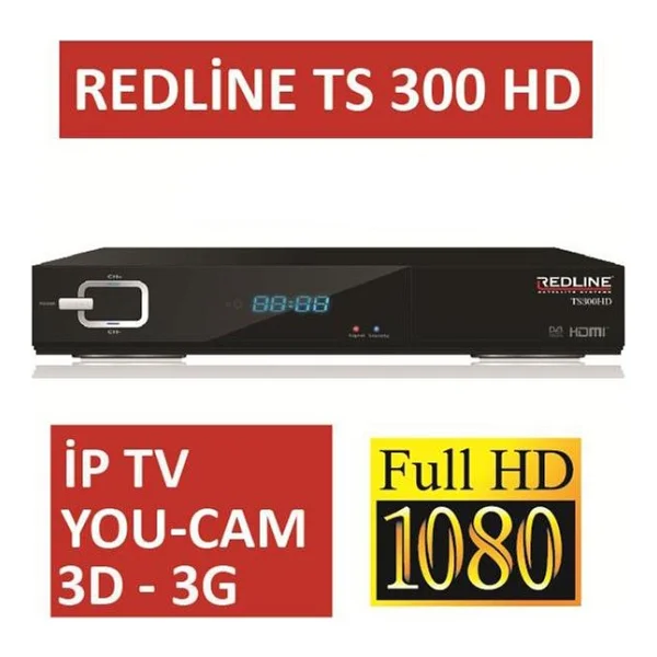 Redline Ts 300 HD Uydu Alıcısı - Görsel 2