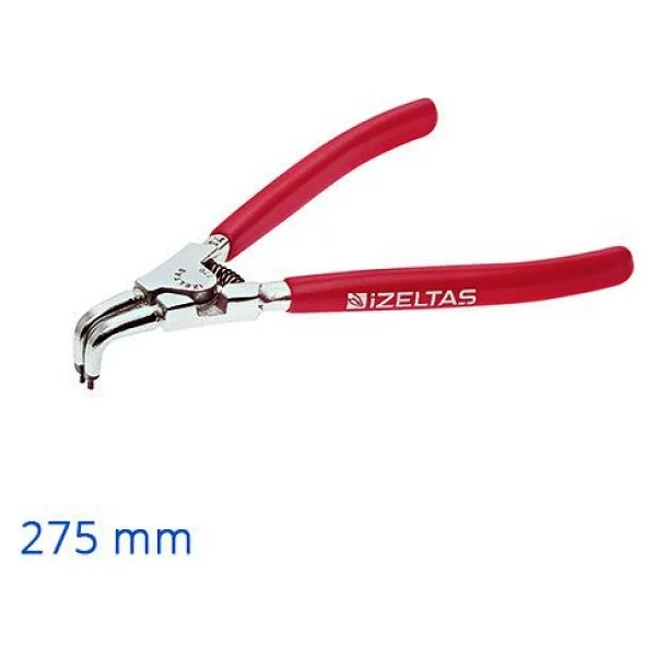 İzeltaş 3311 Yaylı Eğri 275 Mm Dış Segman Pense - Görsel 2