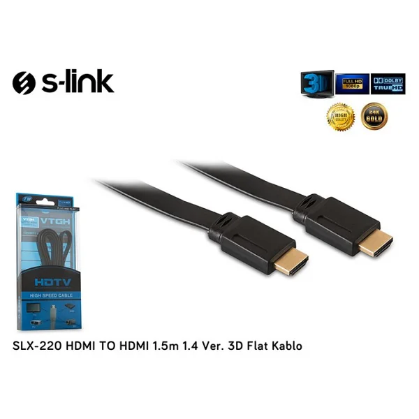 S-Link Slx-220 1.5 M Hdmı Kablo - Görsel 3