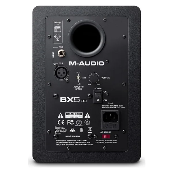 M-Audio Bx5 D3 Aktif Referans Monitörü - Görsel 2