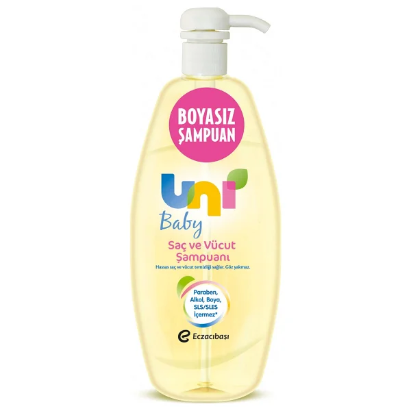 Uni Baby Saç Ve Vücut Şampuanı 500 Ml - Görsel 2