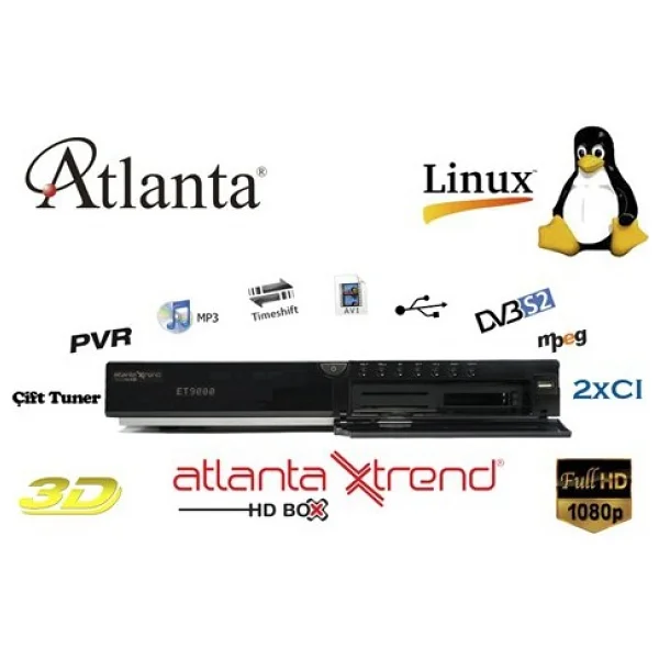 Atlanta Xtrend Et9000 Uydu Alıcısı - Görsel 7