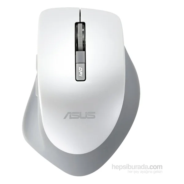 Asus Wt425 Beyaz Ergonomik Sessiz Optik Kablosuz Mouse - Görsel 4