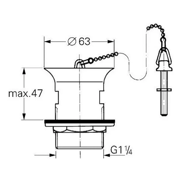 Grohe Tapa Takımı 28940000 - Görsel 2
