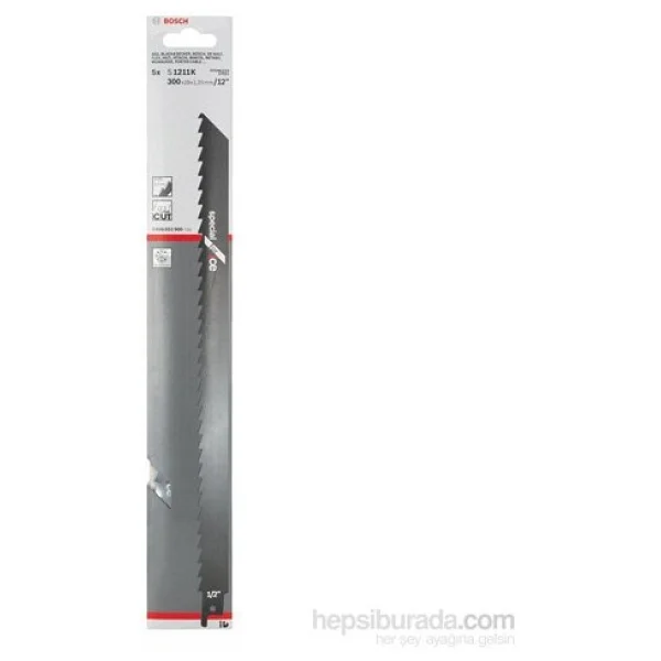 Bosch S 1211 K 250 Mm Buz Kemik Tilki Kuyruğu Bıçağı 5 Adet - Görsel 4