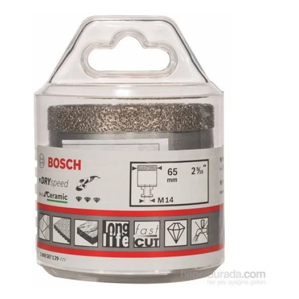 Bosch Professional Accessories Best Serisi, Taşlama Makinelerine Uyumlu Seramik İçin Kuru Elmas Deliçi, 51 X 35 Mm - Görsel 5