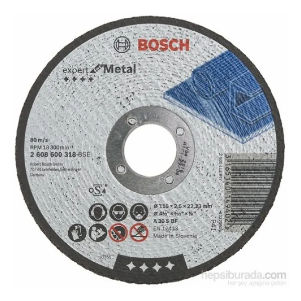 Bosch 180 X 3.0 Mm Expert For Metal Düz Kesici Disk - Görsel 3