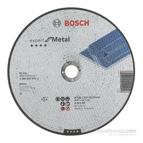 Bosch 180 X 3.0 Mm Expert For Metal Düz Kesici Disk - Görsel 7