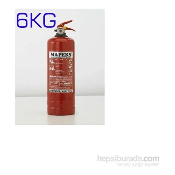 Mapeks Abc Tipi Kuru Kimyevi Tozlu 6 Kg Yangın Tüpü - Görsel 4