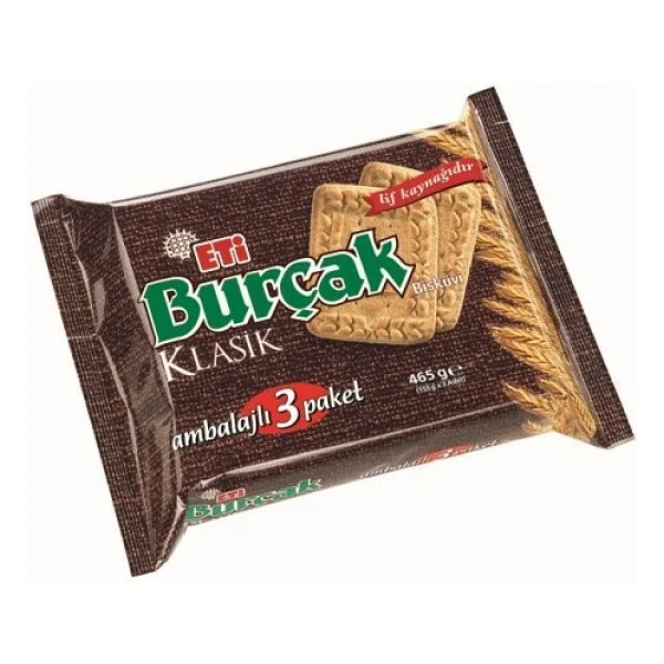 Eti Burçak Klasik Bisküvi 3x131 Gr - Görsel 2