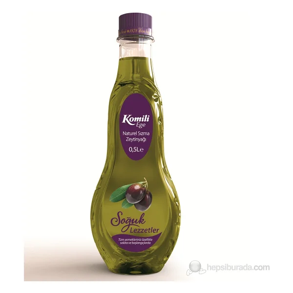 Komili Ege Lezzetlik Yumuşak Natürel Sızma Zeytinyağı 500 Ml - Görsel 5
