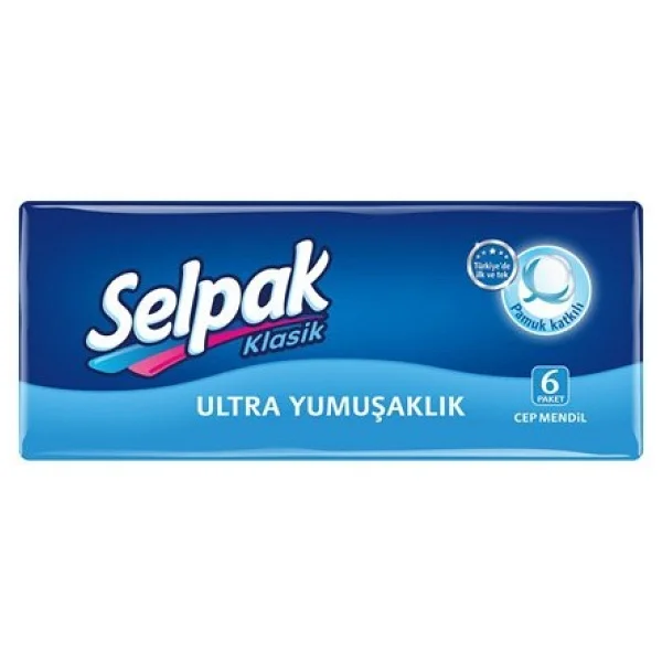 Selpak 6'lı Cep Mendil - Görsel 2