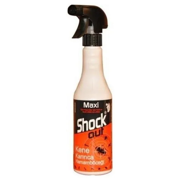 Shock Out Maxi 450 Ml Kokusuz Sprey Böcek Haşere İlacı - Görsel 4