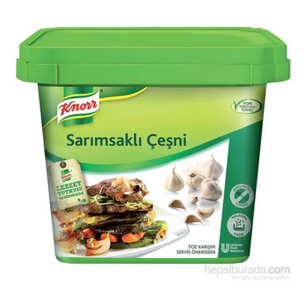 Knorr 750 Gr Sarımsaklı Çeşni - Görsel 3