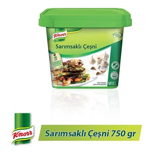 Knorr 750 Gr Sarımsaklı Çeşni - Görsel 2