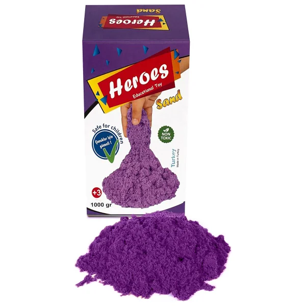 Heroes Kinetik Oyun Kumu 1000 Gr - Görsel 2