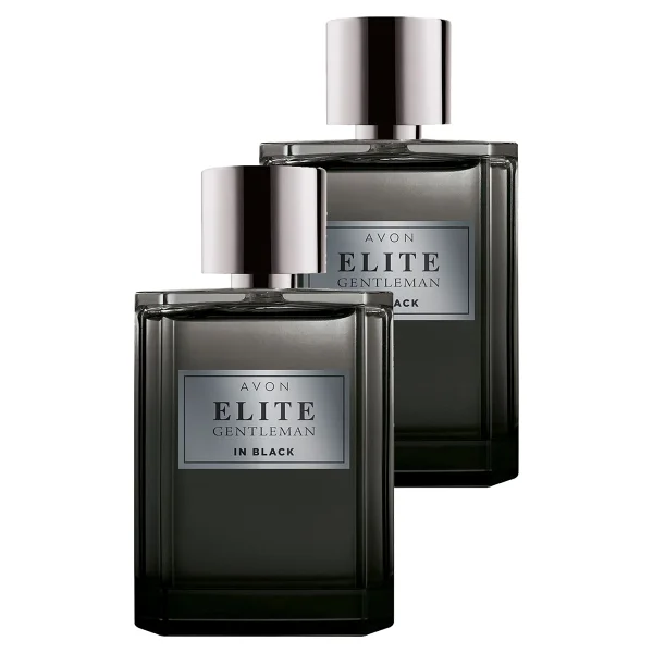 Avon Elite Gentleman In Black Edt 75 Ml 2 Adet Erkek Parfüm - Görsel 4