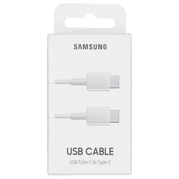 Samsung Ep-Da705bwegww 1 M Beyaz Type-C To Type-C Şarj Kablosu - Görsel 3