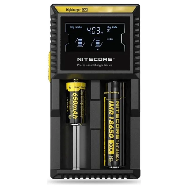 Nitecore D2 Ni-Mh Ve Li-İon Pil Şarj Cihazı - Görsel 2