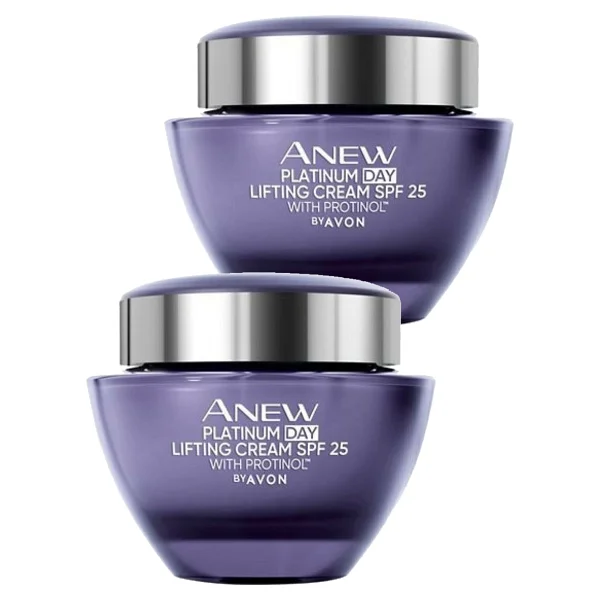 Avon Anew Platinum Spf 25 50 Ml 2 Adet Gündüz Kremi - Görsel 3