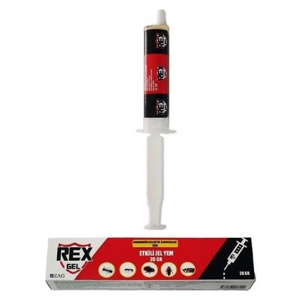 Rexgel Hamam Böceği Ve Karinca İlacı Jel Yem 20 Gr - Görsel 2