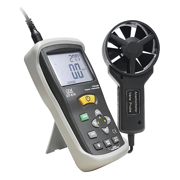 Cem Dt-619 Rüzgar Hızı Ve Sıcaklı Ölçer - Görsel 2