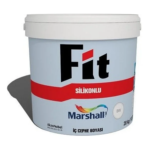 Marshall Fit Silikonlu 3.5 Kg İç Cephe Boyası - Çakıl Taşı - Görsel 6