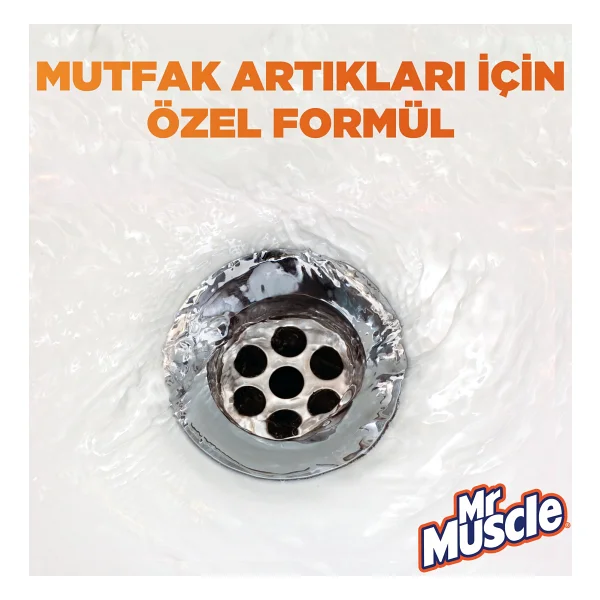 Mr. Muscle Mutfak 500 Ml Jel Lavabo Açıcı - Görsel 3