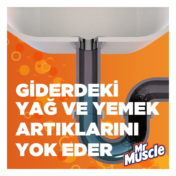 Mr. Muscle Mutfak 500 Ml Jel Lavabo Açıcı - Görsel 4
