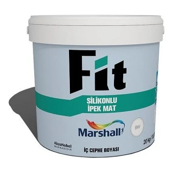 Marshall Fit Silikonlu İpek Mat 10 Kg İç Cephe Boyası - Şifon - Görsel 6