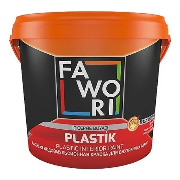 Fawori Plastik Iç Cephe Boyası 20 Kg - Kum Beyazı - Görsel 8