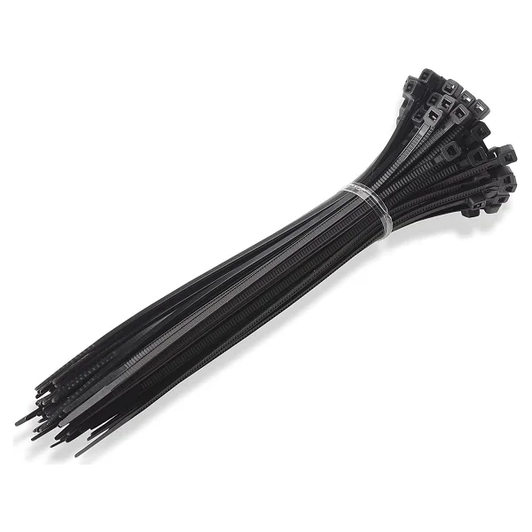 Zenith 3.6 X 150 Mm Kablo Bağı & Plastik Cırt Kelepçe Paket (100adet) - Siyah - Görsel 2