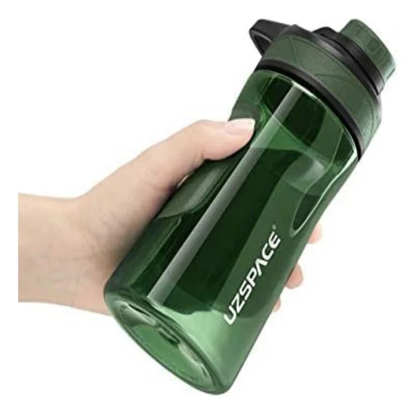 Uzspace Manyetik Kapaklı Silikon Gövde Tritan Su Matarası 500 Ml - Görsel 2
