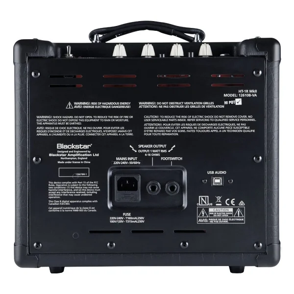Blackstar Ht1r Mkıı 8 İnç 1watt Tube Kombo Amfi - Görsel 3